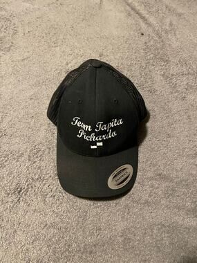 Yupoong The Classics Trucker Hat Unisex OS Snapback Team Tapita Pichardo Black